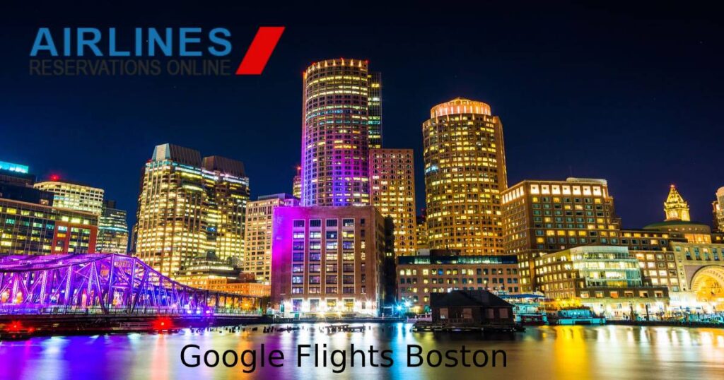 Google Flights Boston